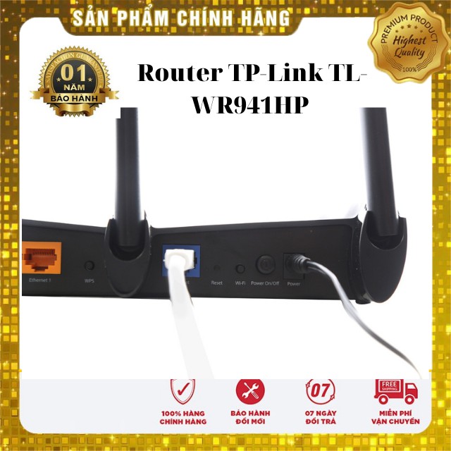 [CÓ VIDEO] Bộ Phát Wifi Xuyên Tường Tốc Độ Cao Router TP-Link TL-WR941HP - Hàng Cao Cấp Nhất