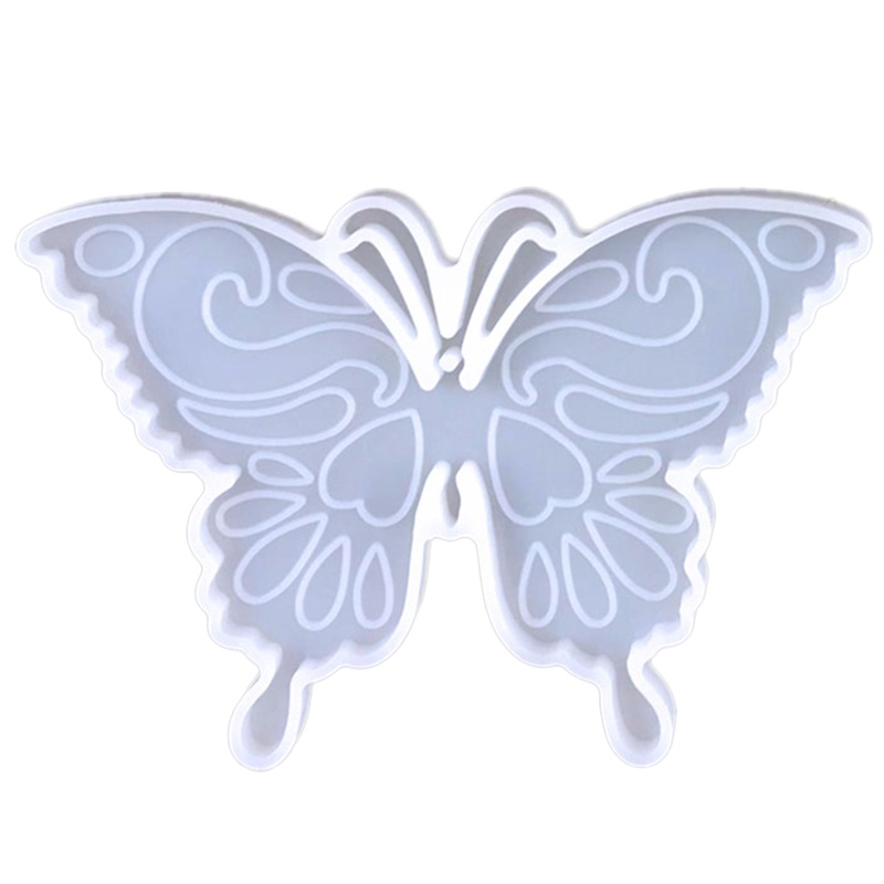 Khuôn Silicone Làm Mặt Dây Chuyền Hình Bươm Bướm DIY