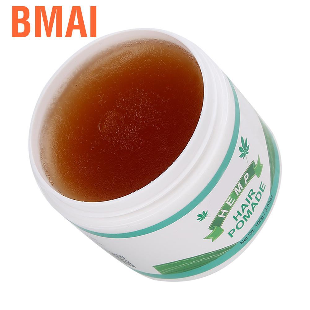 Bmai Hair Styling Wax  Strong Holding Modeling Pomade Hairstyle Cream Long‑Lasting Edge Control Gel or Men and Women 100g