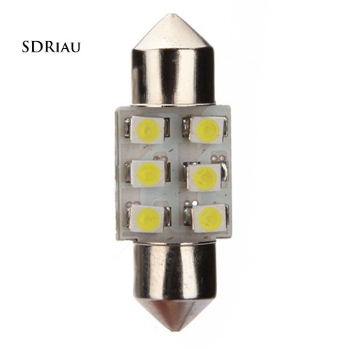 Bộ 4 cái đèn LED 12V 6-SMD dành cho xe ô tô