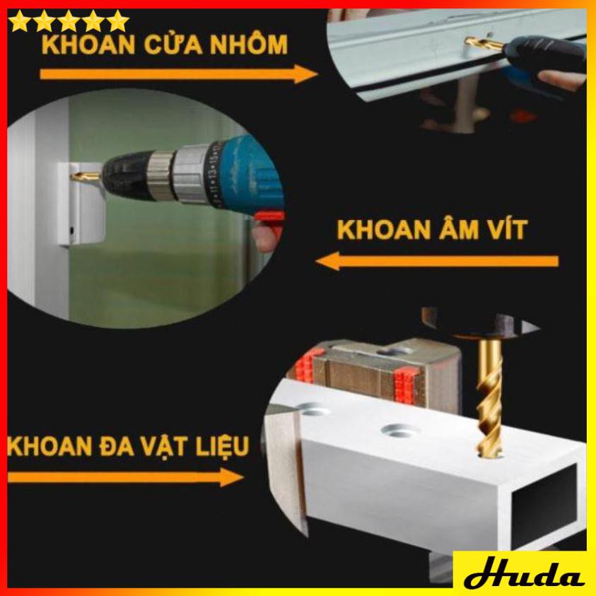 Mũi khoan âm vít 2 tầng đa năng cho cửa hợp kim nhôm  -  đồ làm mộc