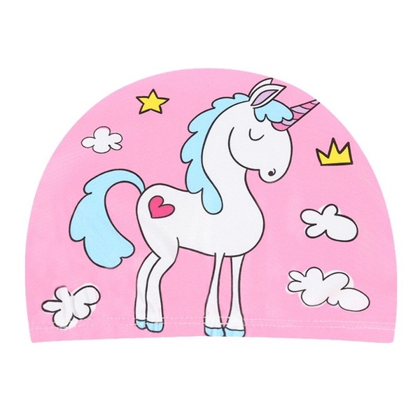 [CAYABE]: MŨ NÓN BƠI TRẺ EM NGỰA PONY/ UNICORN HỒNG CHO BÉ