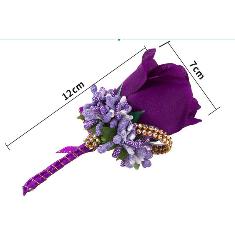 1 Bó Hoa Hồng Giả Trang Trí Tiệc Cưới Cho Nam Nữ