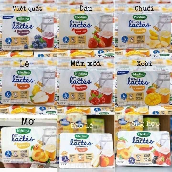 Sữa chua Bledina Pháp Cho từ 6 tháng - Không cần bảo quản ngăn lạnh