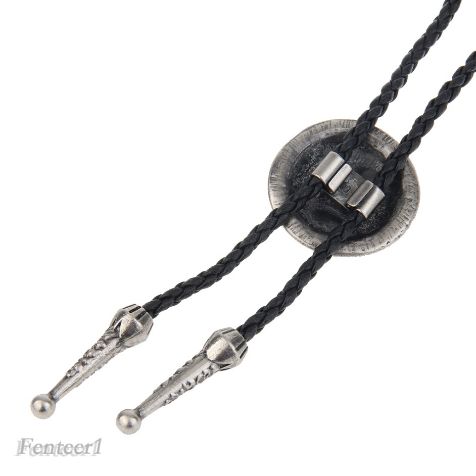 [Fenteer1] (Fenteer 1) Cà Vạt Da Cao Bồi Tây Màu Đồng Cá Tính Làm Quà Tặng Cho Nam Và Nữ