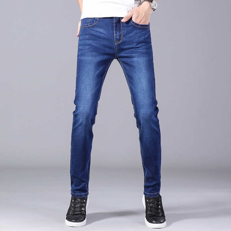 QUẦN JEANS NAM DÀI TRƠN SIÊU CO GIÃN❤️ ❤️ ❤️ | BigBuy360 - bigbuy360.vn