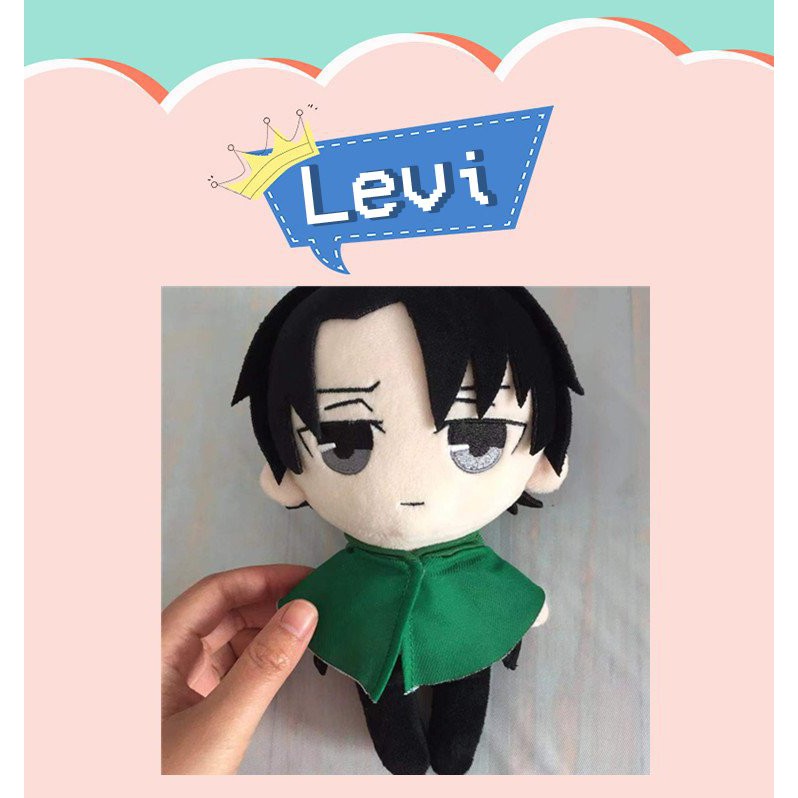 Doll LEVI búp bê nhân vật anime ATTACK ON TITAN chibi xinh xắn