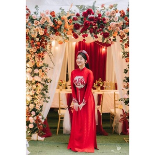Áo dài cưới 2tà (tây thi)