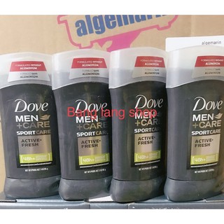 Lăn Khử Mùi Cho Nam Dove Men Sport Care Active Fresh 76gr