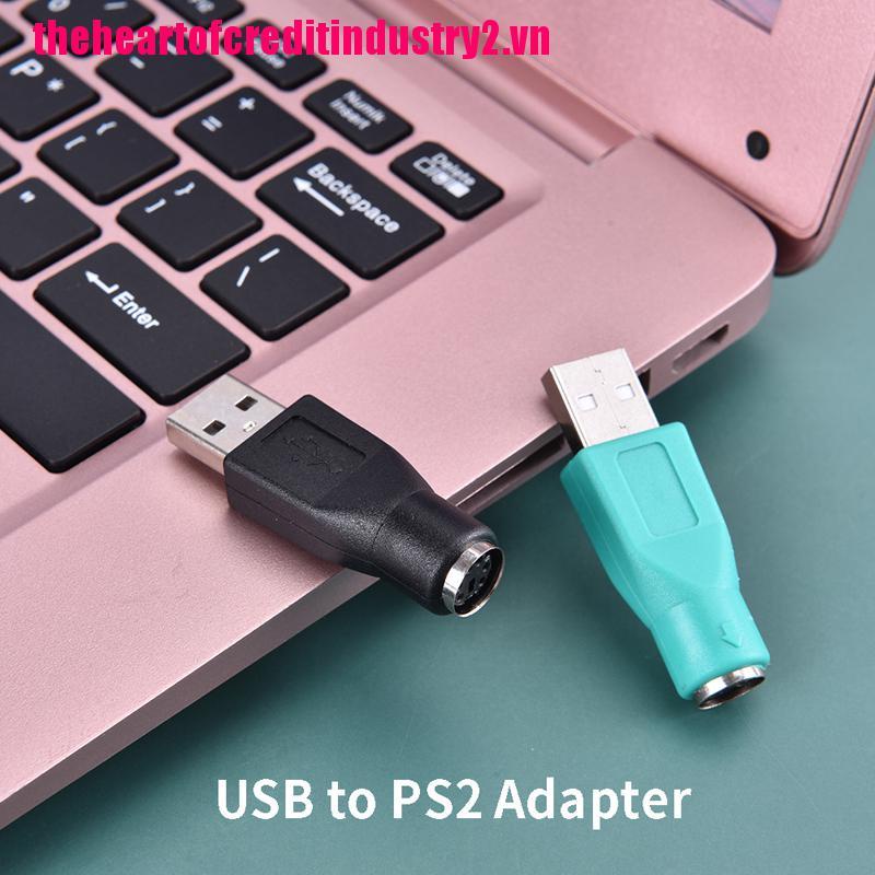 Bộ Chuyển Đổi PS2 PS/2 Female Sang USB Male Cho Bàn Phím Và Chuột