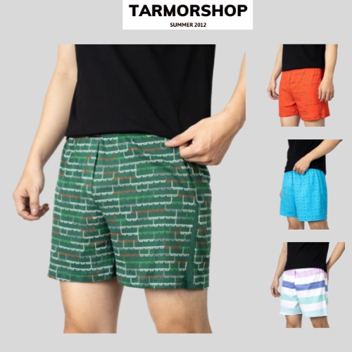 Quần Đùi Nam T'ARMOR COTTON MỊN Có Thể Mặc Nhà , Mặc Ngủ Và Có Thể Chơi Thể Thao Với Kiểu Dáng Short Thun.