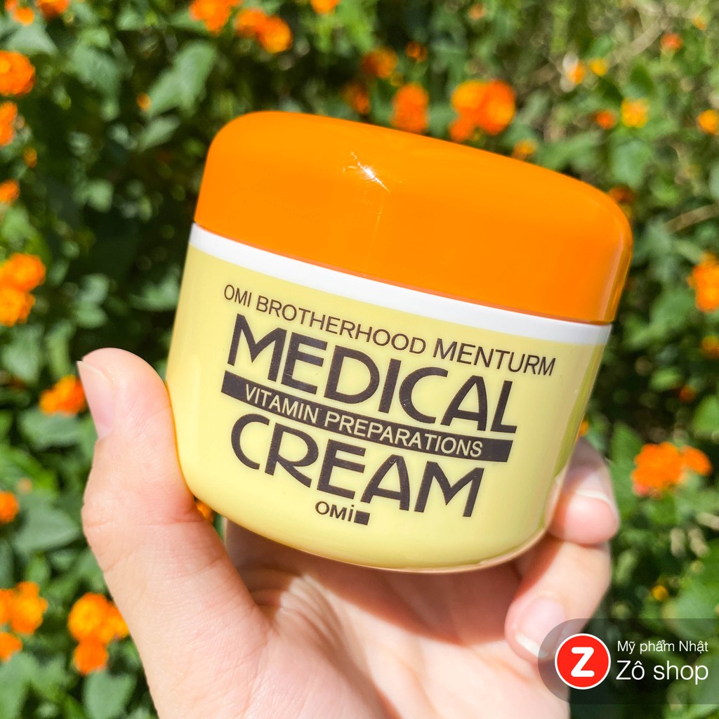 Kem dưỡng chăm sóc da khô nẻ Omi Menturm Medical Cream (145g)