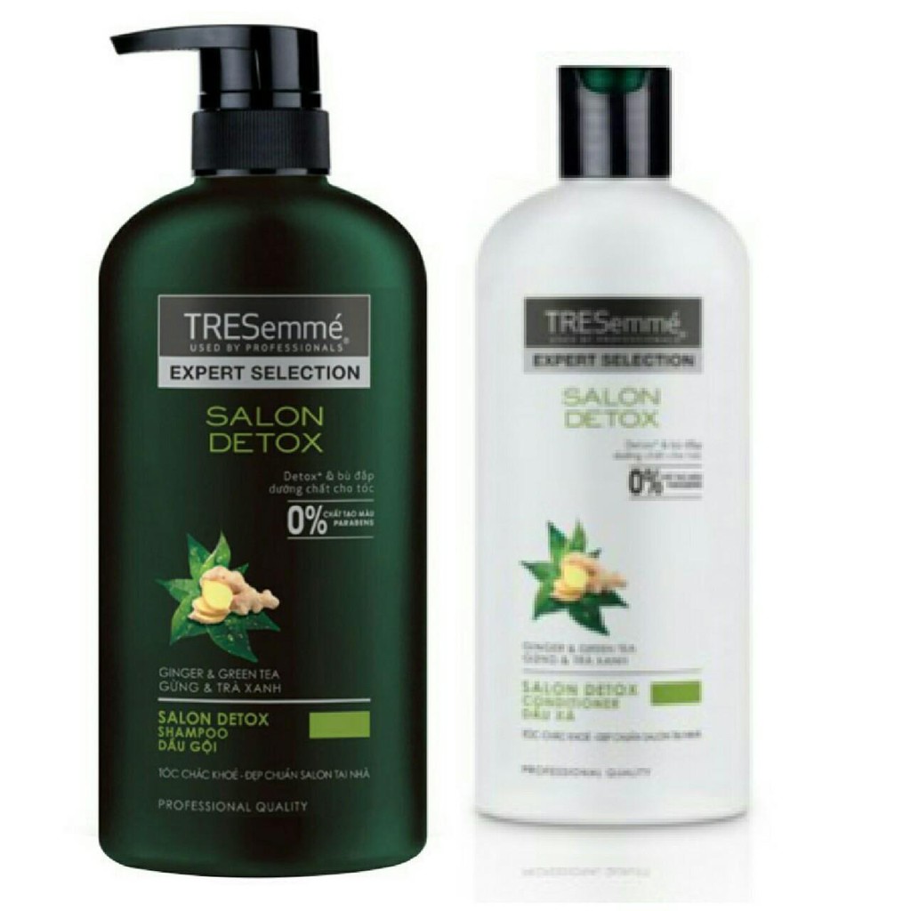 Bộ sản phẩm Tresemme Salon Detox (gội 650g + xả 340g)