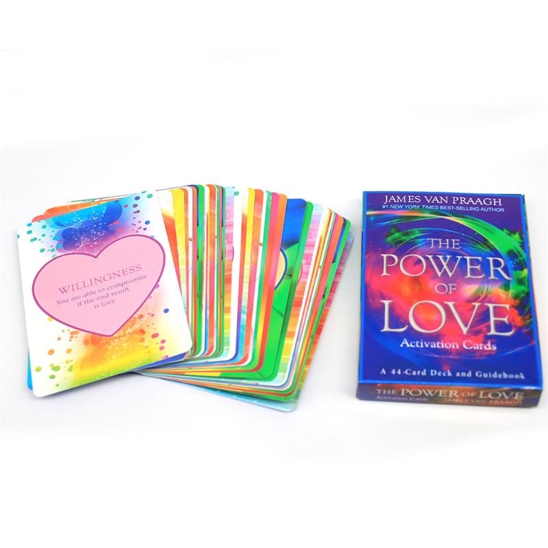 Bộ bài 44 lá Oracle Power of Love Activation Cards, Tác giả James Van Praagh