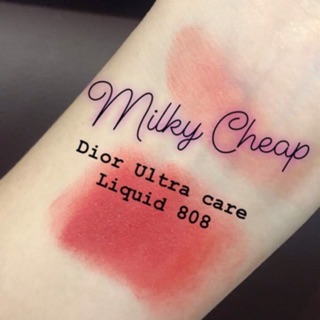 Son Dior Ultra Rouge Liquid màu 808 có bill