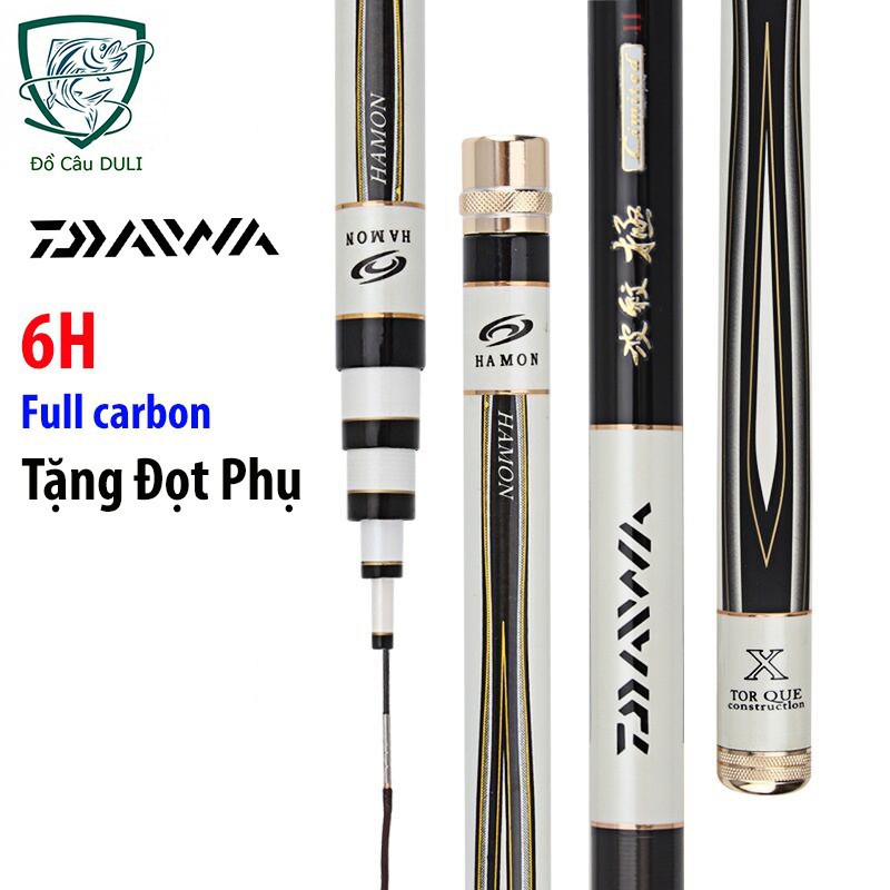 Cần Câu Tay 6H Daiwa HAMON Full carbon siêu nhẹ