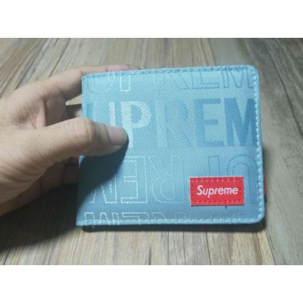 Ví supreme full box logo sup chìm dành Nam nữ mẫu 2020  ྇