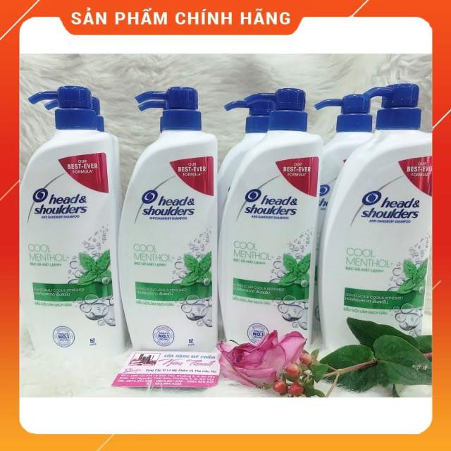 Dầu Gội Head &amp; Shoulders Bạc Hà - Chai 850ml