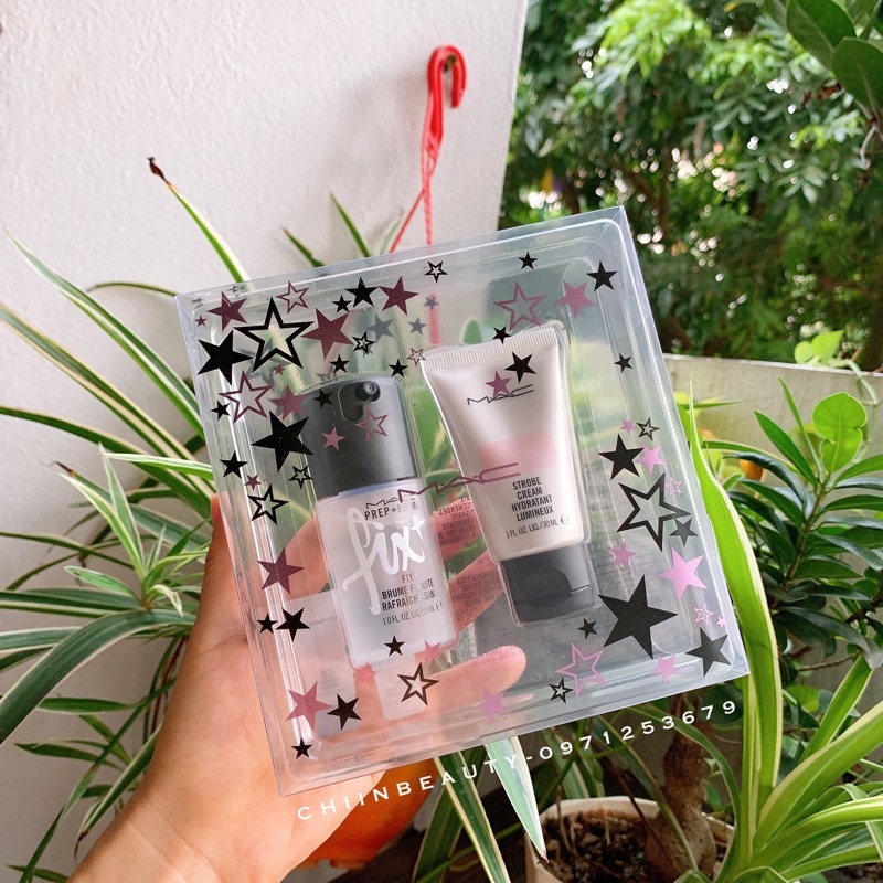 Có sẵn - Set makeup MAC - Mac strobe cream - Mac Fix