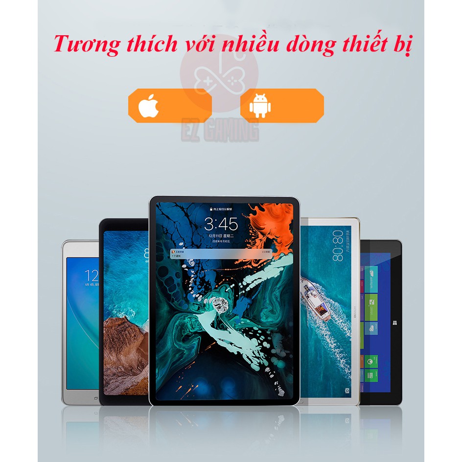 Tay cầm chơi game H11 cho Ipad, máy tính bảng, chơi game PUBG mobile, ROS, Freefire bản nâng cấp thế hệ mới