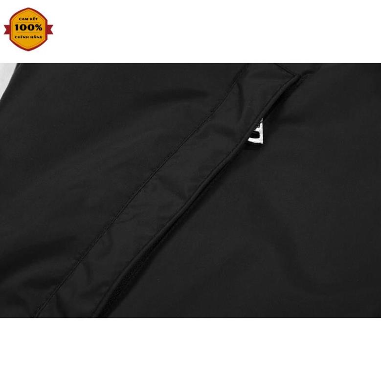 Áo khoác dù nam cổ trụ 2 lớp lót nỉ cao cấp Gabo AKD38 cao cấp