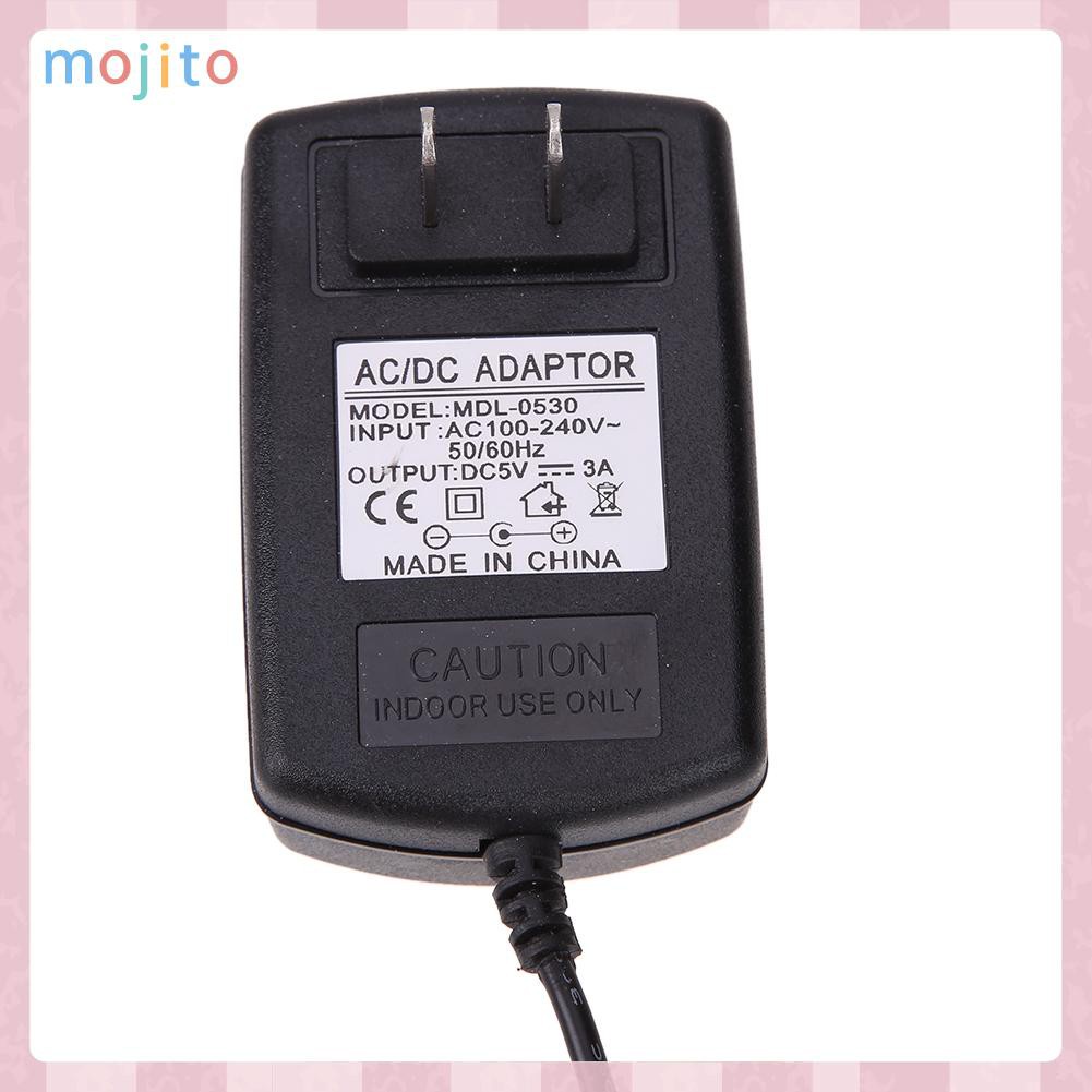 Bộ Chuyển Đổi Nguồn Điện Mojito Us Ac Sang Dc 5v 3a 2.5x0.7mm Cho Windows Android Tablet