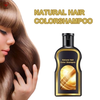 (Hàng Mới Về) Dầu Gội Nhuộm Đen Tóc 200ml Chống Gàu Tiện Dụng