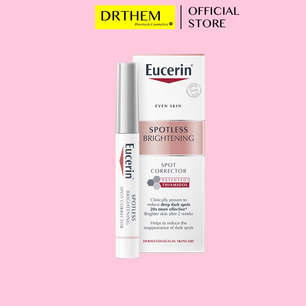 Giảm Thâm Nám Eucerin Spotless Brightening Spot Corrector 5ml - Serum Dạng Bút Chấm, Chàm, Đốm Nâu