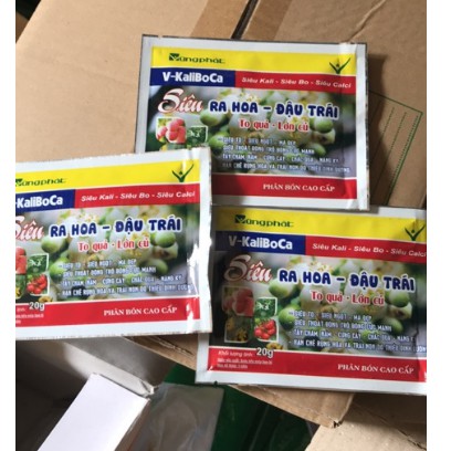 SIÊU RA HOA ĐẬU QUẢ GÓI 20gr
