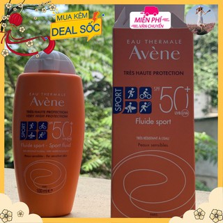 Chăm sóc da mặt - Kem chống nắng Avene SPF 50+ chính hãng Pháp, chống thấm nước không bị trôi do mồ hôi, phù hợp mọi da