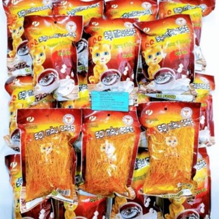 1 bịch 30 gói bim cà phê sợi cay ngon