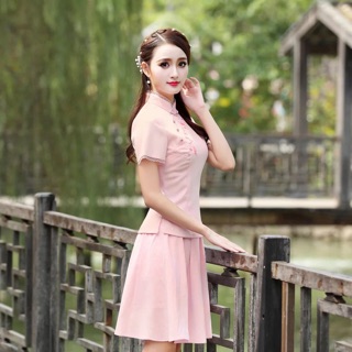 Áo sườn xám mã sản phẩm #PMS65