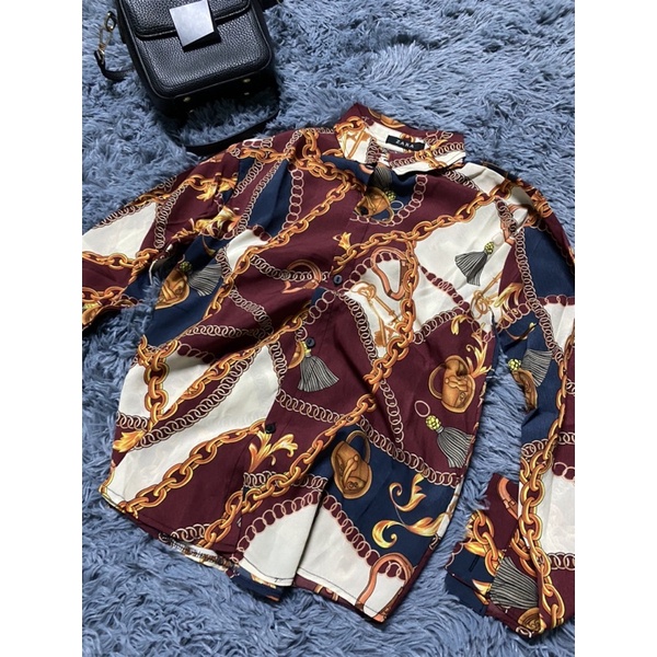 Áo Sơmi Hoạ Tiết