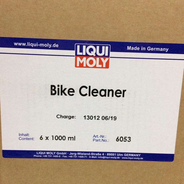 Xe Đạp - Liqui Moly Bike Cleaner 6053 Dung Dịch Vệ Sinh Làm Sạch Xe Đạp Cao Cấp Made in Germany