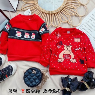 Xả Áo nỉ bông noel cho bé