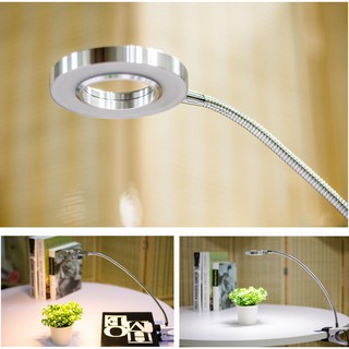 ĐÈN LED MINI KẸP BÀN DÙNG CHO PHUN XĂM -NỐI MI-LÀM NAIL-ĐỌC SÁCH [2 CHẾ ĐỘ ÁNH SÁNG]