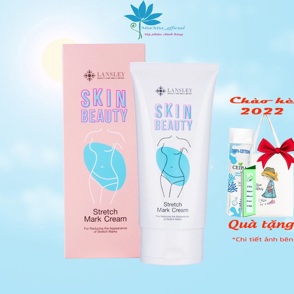 Kem Ngừa Giảm Rạn Da Beauty Buffet Lansley Skin Beauty Stretch Mark Cream 150g Ngừa Và Giảm Rạn [NHẬP KHẨU THÁI LAN]