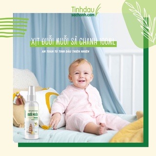 Dung dịch xịt đuổi muỗi Sả Chanh 100ml Tinhdausachanh.com HOT dung dịch đa