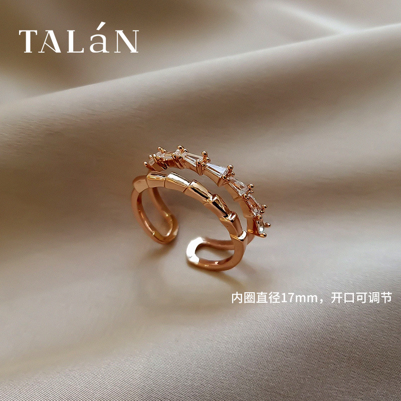 Nhẫn thiết kế phong cách thời trang Hàn