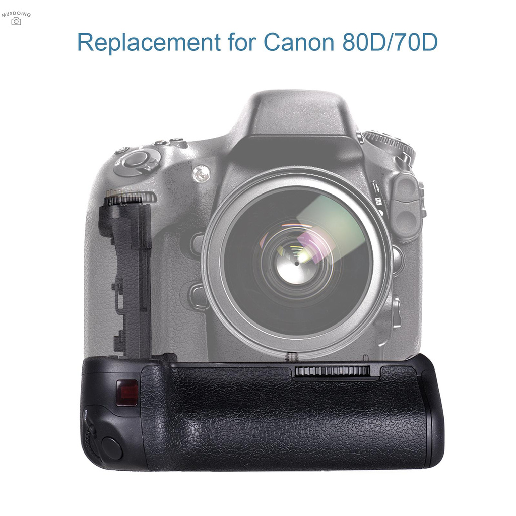 Thiết Bị Tiếp Hợp Pin Lp-E6 Aa Lr6 Ac Điều Khiển Từ Xa Cho Canon 80d 70d