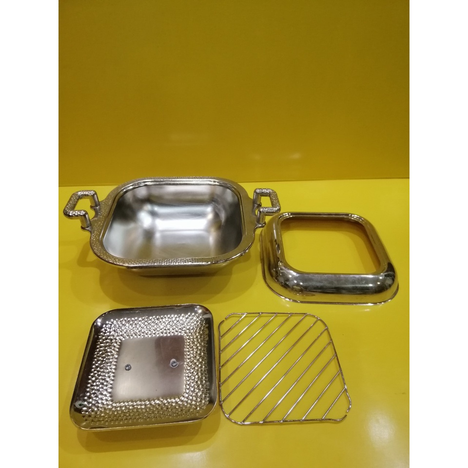 Nồi thép lẩu nội địa Nhật, size 20cm, cao 7cm , Dùng được bếp từ