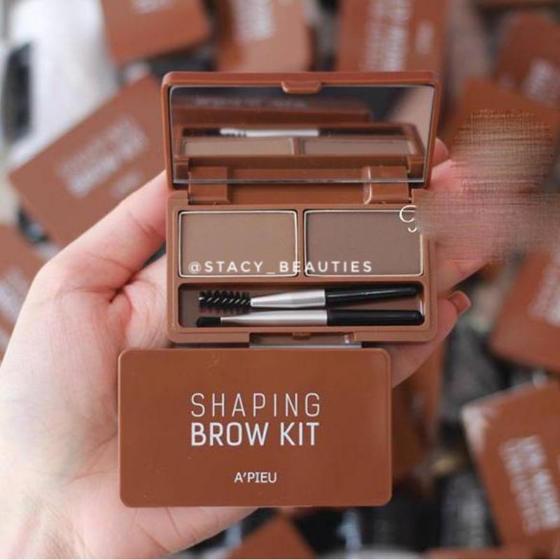 ❤️ BỘT TÁN CHÂN MÀY A’PIEU SHAPING BROW KIT ❤️ Stacy Bigsize & Beauties ❤️