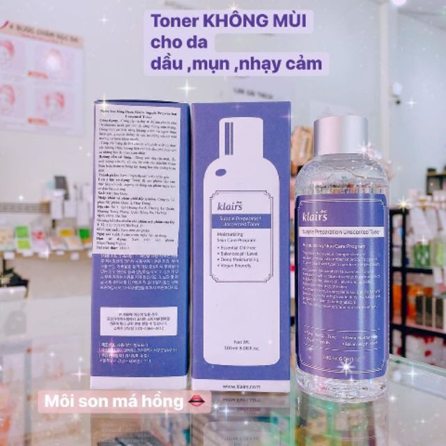 TONER KLAIR'S CÓ MÙI- KHÔNG MÙI | BigBuy360 - bigbuy360.vn