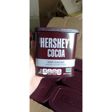 Bột cacao Hershey 226g.