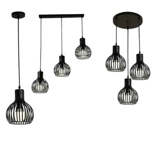 Đèn thả sắt tròn phi D220 cao h280mm đèn thả trang trí lồng chim