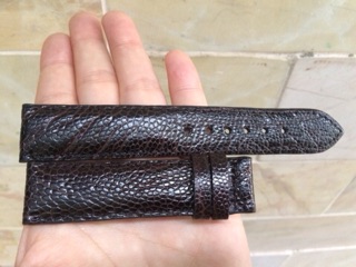 Dây Đồng Hồ Da Đà Điểu Size 18