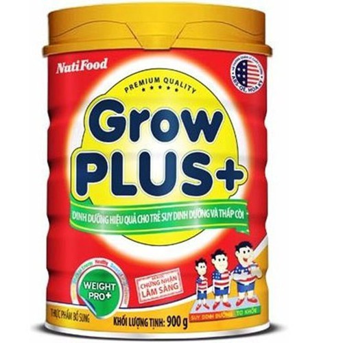 Sữa grow plus  900g 1-10 tuổi