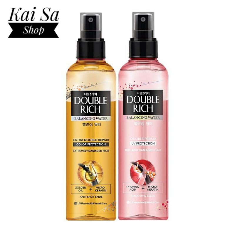 XỊT DƯỠNG TÓC DOUBLE RICH BALANCING WATER NUTRITIO-V 250ml