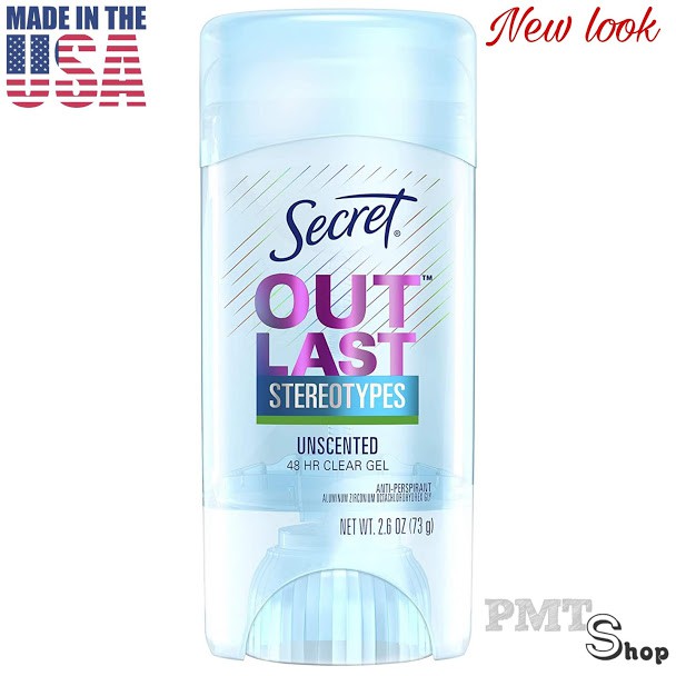 [NK Mỹ] Lăn khử mùi Secret Clear Gel 73g Relaxing Lavender Completely Clean Unscented Protecting Powder Cool Waterlily | BigBuy360 - bigbuy360.vn