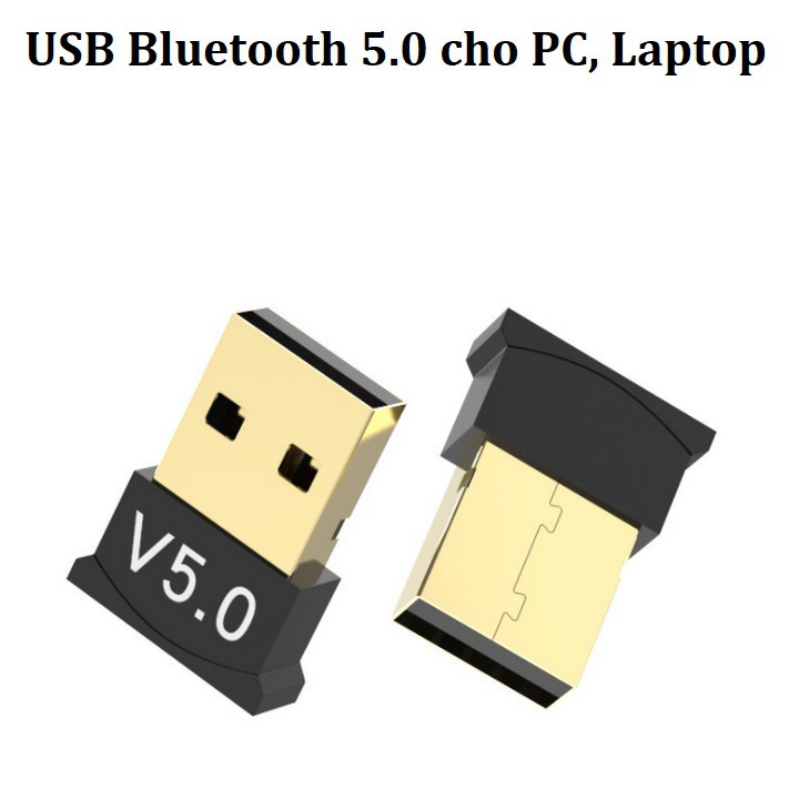 USB Bluetooth 5.0 bổ sung bluetooth cho máy tính để bàn, cho laptop USB DONGLE Bluetooth 5.0 - 5.0 Bluetooth Adapter